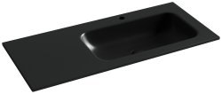 Раковина Ceramicanova Grace CN7015MB 101x45.7, черная матовая