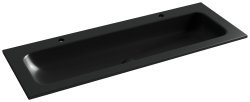 Раковина Ceramicanova Grace CN7016MB 121x45.7, черная матовая