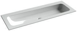 Раковина Ceramicanova Grace CN7016wx 121x45.7, белая глянцевая