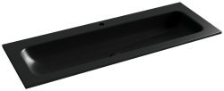 Раковина Ceramicanova Grace CN7017MB 121x45.7, черная матовая