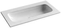Раковина Ceramicanova Grace CN7019wx 91x13.7, белая глянцевая