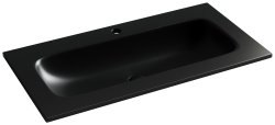 Раковина Ceramicanova Grace CN7019MB 91x13.7, черная матовая