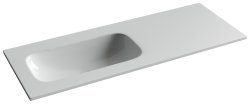 Раковина Ceramicanova Grace CN7020wx 121x13.7, белая глянцевая