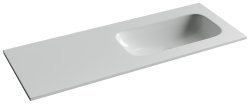 Раковина Ceramicanova Grace CN7021wx 121x13.7, белая глянцевая