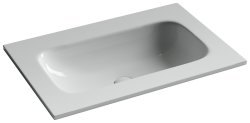 Раковина Ceramicanova Grace CN7031wx 71x13.7, белая глянцевая