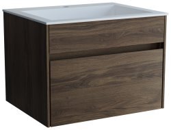 Тумба под раковину Vincea Кьяра VMC-2C600CO 60x48 подвесная, канадский дуб