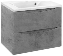 Тумба под раковину Vincea Миа VMC-2MA650BT 65x50 подвесная, бетон