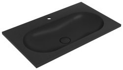 Раковина Vincea VCB-4H800A 80x48, антрацит