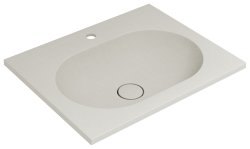 Раковина Vincea VCB-4H600G 60x48, серый шелк
