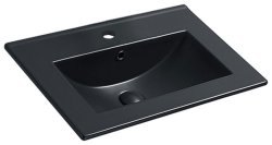 Раковина Vincea VBS-13960MB 61x47, черная матовая