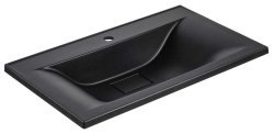 Раковина Vincea VCB-3M800B 80x45, матовый черный