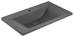Раковина Vincea VCB-3M800G 80x45, матовый серый