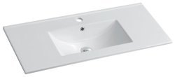Раковина Vincea VBS-13990S1 91x40, белая
