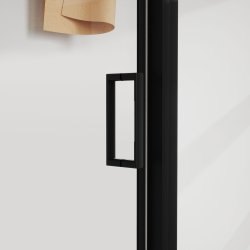 Душевой уголок Vincea City VSR-5CT9011CLB 110x90, профиль хром