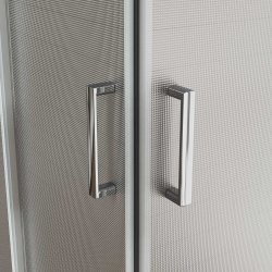 Душевой уголок Vincea City VSS-5CT8010MT 100x80, профиль хром