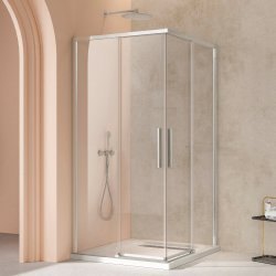Душевой уголок Vincea Slim VSS-4SL900CL 90x90, профиль хром