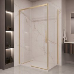 Душевой уголок Vincea Stella VSR-1ST9016CLG 160x90, профиль брашированное золото