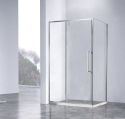 Душевой уголок Vincea Slim-N VSR-4SNP9010CL 100x90, профиль хром