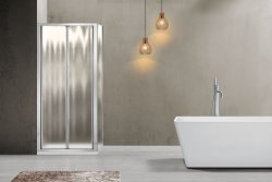 Душевой уголок Vincea Garda VSR-1G9080CH 80x90, профиль хром