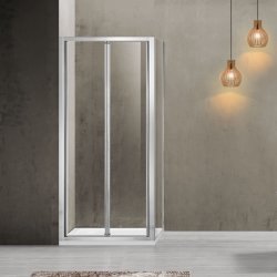 Душевой уголок Vincea Garda VSR-1G9090CL 90x90, профиль хром