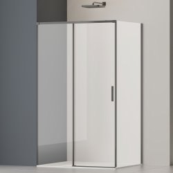 Душевой уголок Vincea Soft 2 VSR-3SO29014CLGM 140x90, профиль вороненая сталь