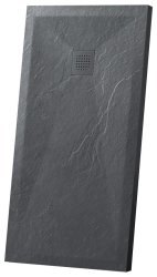 Душевой поддон Vincea VST-4SR9016A 160x90 из искусственного камня, серый