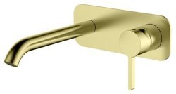 Смеситель для раковины AQG Urban Flow 01URF170OC встраиваемый, матовое золото