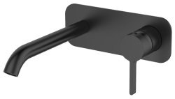 Смеситель для раковины AQG Urban Flow 01URF170NG встраиваемый, черный матовый