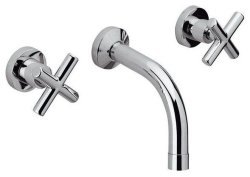 Смеситель для раковины Daniel Jax J5022-CR встраиваемый, хром