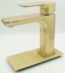 Смеситель для раковины Daniel Tiara TA605-63, бронза