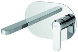 Смеситель для раковины Emmevi Nefer 77055/CR встраиваемый, хром