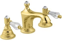 Смеситель для раковины Emmevi The One 98033LCSW/OR, золото