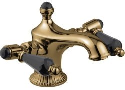 Смеситель для раковины Emmevi The One 98003LCSWNE/BR, бронза