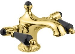 Смеситель для раковины Emmevi The One 98003LCSWNE/OR, золото