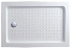 Душевой поддон Cezares TRAY-A-AH-110/100-15-W 110x100 акриловый, белый