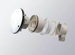 Душевой поддон Cezares TRAY-A-P-100-15-W 100x100 акриловый, белый