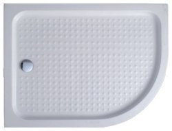 Душевой поддон Cezares TRAY-A-RH-120/100-550-15-W-L 120x100 акриловый, белый