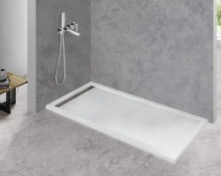 Душевой поддон Cezares TRAY-AS-AH-150/90-30-W 150x90 из искусственного камня, белый