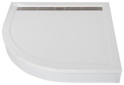 Душевой поддон Cezares TRAY-AS-R-100-30-W 100x100 из искусственного камня, белый