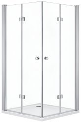 Душевой уголок Cezares ECO-O-AS-2-90-C-Cr 90x90, профиль хром