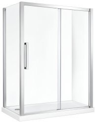 Душевой уголок Cezares LUX-SOFT-W-AH-1-120/90-C-Cr-IV 120x90, профиль хром