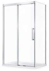 Душевой уголок Cezares PREMIER-SOFT-W-AH-1-140/80-C-Cr-IV 140x80, профиль хром