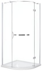 Душевой уголок Cezares BERGAMO-W-RH-1-120/100-ARCO-C-Cr-R-IV 120x100, профиль хром