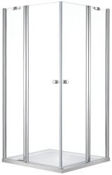 Душевой уголок Cezares ELENA-W-A-22-120-C-Cr 120x120, профиль хром