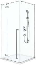 Душевой уголок Cezares LINER-A-1-90-C-Cr-L 90x90, профиль хром