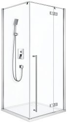Душевой уголок Cezares LINER-A-1-90-C-Cr-R 90x90, профиль хром