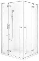 Душевой уголок Cezares LINER-AH-2-120/90-C-Cr-L 120x90, профиль хром