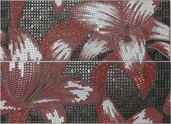 Декор Composicion Cifre Ceramica Glaze Althea Red