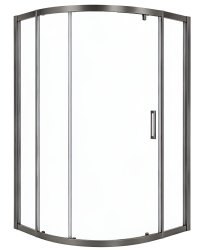 Душевой уголок Cezares MOLVENO-RH-11-120/110-C-GM-IV 120x110, профиль сталь