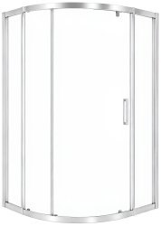 Душевой уголок Cezares MOLVENO-RH-11-130/120-C-Cr-IV 130x120, профиль хром